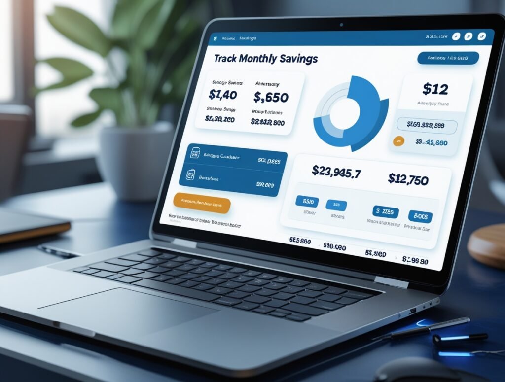 calculate monthly savings