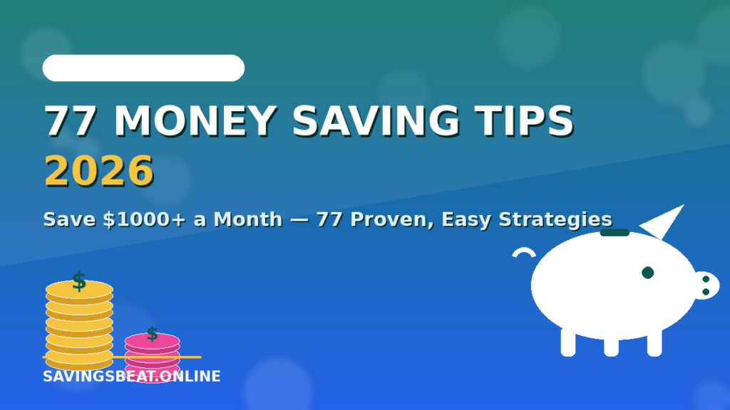 money saving tips 2026
